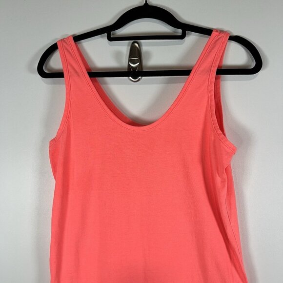 Frank & Eileen Women's Tank Pink Jumpsuit Romper Medium Drawstring Waist - Picture 4 of 10